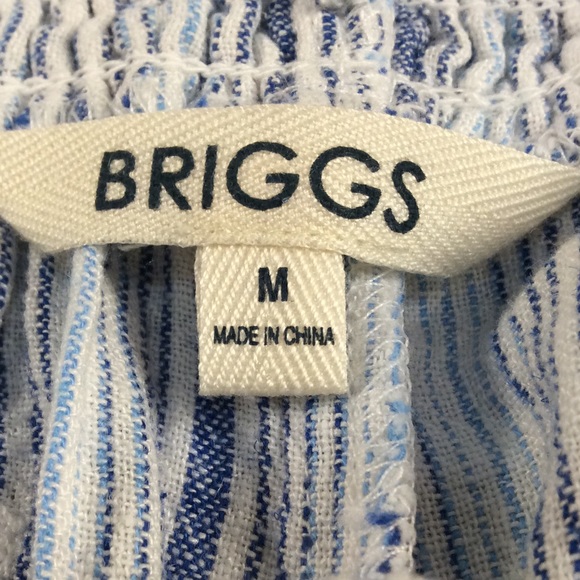 Women’s Briggs Blue Drawstring Shorts NWT - Picture 4 of 7